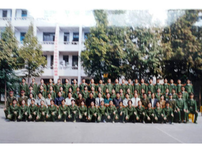 2008年部分学员春节复训部分学员合影留念